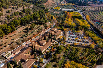 Alhambra in Spanien Luftbilder |  Alhambra in Spain from above