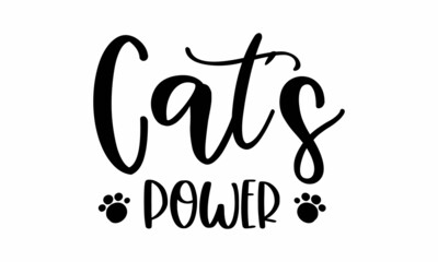 Cat's power SVG