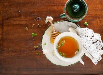 Tea cup herbal