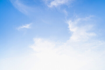 Background sky gradient cloud, Bright and enjoy your eye with the sky refreshing in Phuket Thailand.