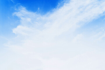 Background sky gradient cloud, Bright and enjoy your eye with the sky refreshing in Phuket Thailand.