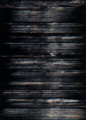 Glitch noise background. Analog distortion. Grunge distressed texture. Vhs damage. Distressed fuzzy...