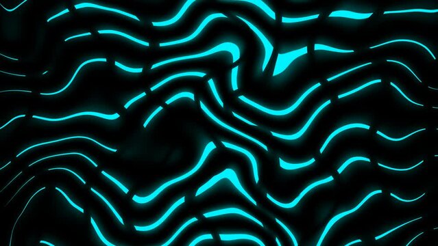 Abstract Animated Background with lines