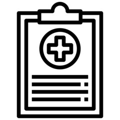 REPORT line icon,linear,outline,graphic,illustration
