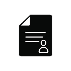 Fototapeta premium resume icons symbol vector elements for infographic web
