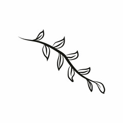 Leaf logo design, vector natural concept inspiration, leaf icon. Leaves