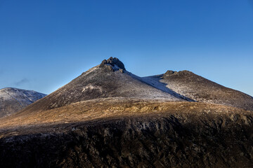 Winter in The High Mournes, Newcastle, County Down, Northern Ireland, Mourne and Slieve Croob area of outstanding natural beauty