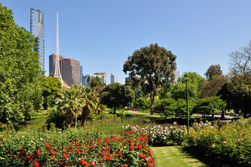 Royal Botanic Garden in Melbourne, Australia.