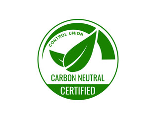 carbon-neutral icon vector illustration 