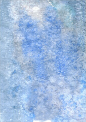 Abstract watercolor background. Blue, crimson. Watercolor stains, splashes, gradients. Abstract background for business cards, postcards, posters, banners, wedding invitations.