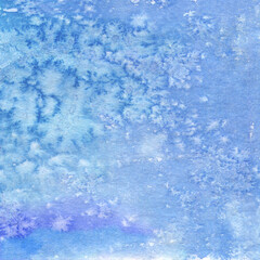 Abstract watercolor background. Blue, crimson. Watercolor stains, splashes, gradients. Abstract background for business cards, postcards, posters, banners, wedding invitations.