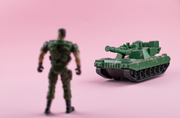 tank and inscription no war