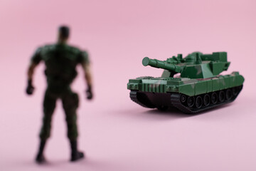 tank and inscription no war