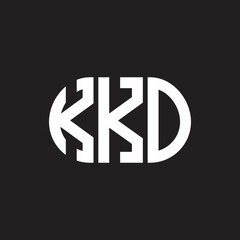 KKO letter logo design on black background. KKO creative initials letter logo concept. KKO letter design.