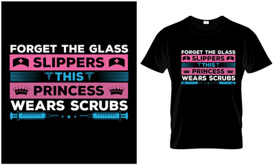 Forget the glass slippers this princess wears scrubs.