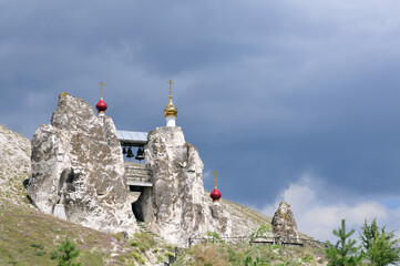 Kostomarovo - Orthodox cave monastery in Russia