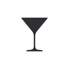 Wine glass icon. Wineglass. Flask template. Jar icon. Wine flask. Cup sign. Glass stencil. Glass silhouette. Logo template. Glass container. Shape for 3d modeling. Martini flask.