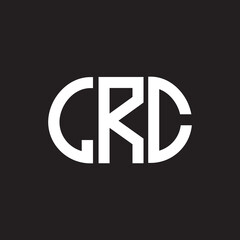 LRC letter logo design on black background. LRC creative initials letter logo concept. LRC letter design.