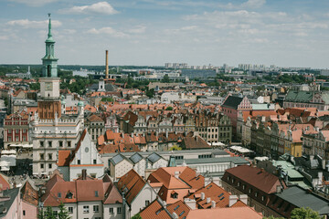 Panorama Poznania - obrazy, fototapety, plakaty