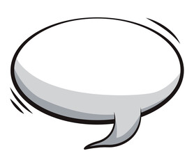 speech bubble pop art