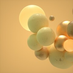 abstract background with bubbles