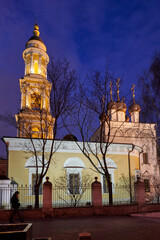 Obraz premium Moscow. Church of St. Nicholas the Wonderworker in Tolmachi