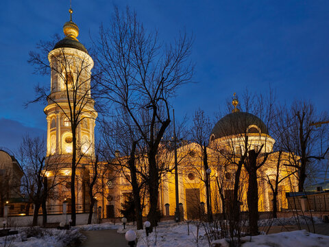 Moscow. Church of the Icon of the Mother of God of All Who Sorrow Joy on Bolshaya Ordynka
