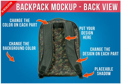 Backpack Mockup