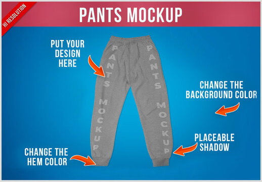 Pants Mockup