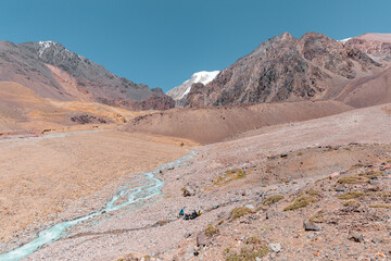 trail in the mountains