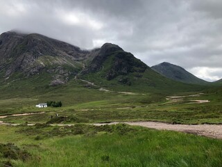 landscape in the mountains