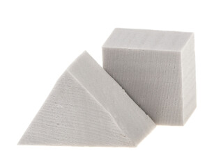 extruded, expanded polystyrene, warm home, insulation, savings isolated on a white background