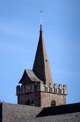 Fototapeta na wymiar Pfarrkirche Mariä Himmelfahrt in Hörstein