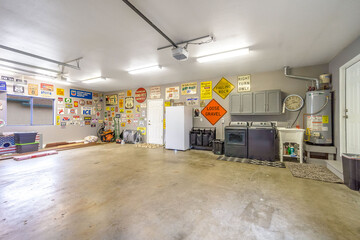 Interior garage storage