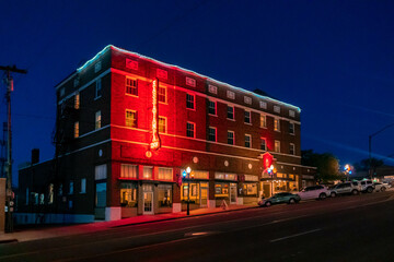 Naklejka premium Prescott Arizona downtown square