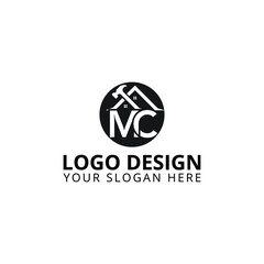 MC CONSTRUCTIONAL LOGO PROFESSIONAL LOGO DESIGN