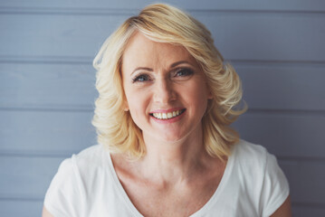 Beautiful mature woman