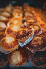 sweets pastries from the bakery in lisbon portugal city 