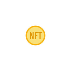 NFT technology icon. Crypto Icon or Logo Symbol vector illustration	