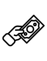 Send Money Payment Dollar Flat Icon Isolated On White Background