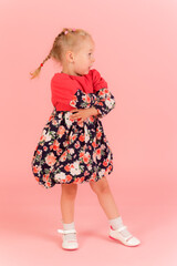 portrait of a little girl