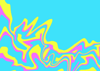 Obraz premium abstract colorful background with lines,fluid,summer,wave,template,wallpaper