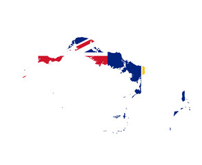 Fototapeta premium Turks and Caicos Islands Flag National North America Emblem Map Icon Vector Illustration Abstract Design Element