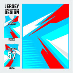 abstract vector design for sports team sublimation printing jersey fabric