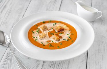 Bisque - famous French seafood soup