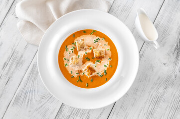 Bisque - famous French seafood soup
