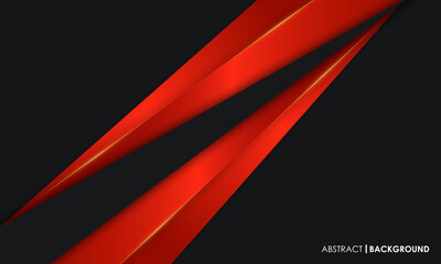 Modern abstract background black and red color