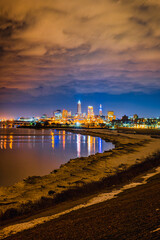 Cleveland Ohio Skyline at Night