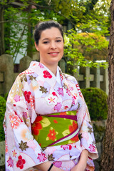 kimono rental, portrait of women, kyoto