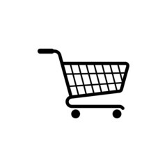 Cart icon design template vector isolated illustration